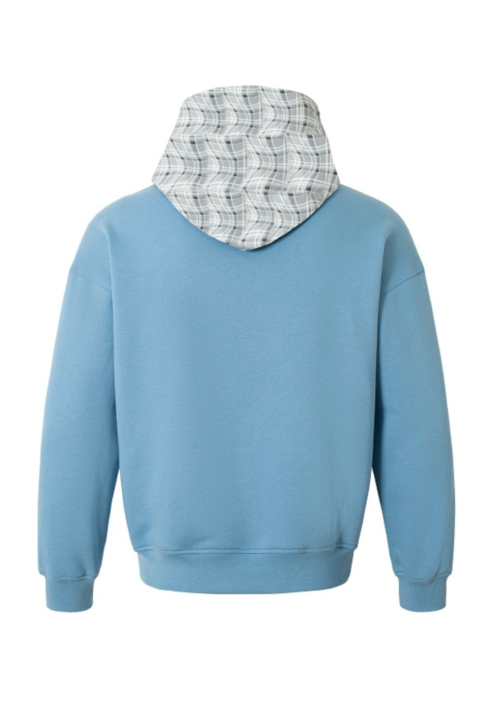 YADcrew丨YADcrew Distorted Grid Hoodie-Blue - PSYLOS 1, YADcrew丨YADcrew Distorted Grid Hoodie-Blue, Hoodie, YADcrew, PSYLOS 1